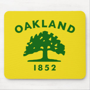 Tapis De Souris Drapeau Oakland, Californie
