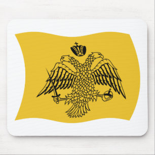 Tapis De Souris Drapeau oecuménique Patriarche Mousepad