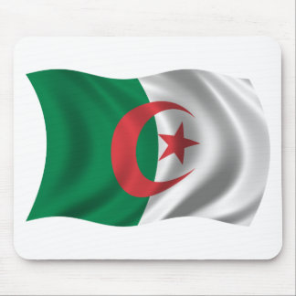 Tapis De Souris Drapeau onduleux de l'Algérie