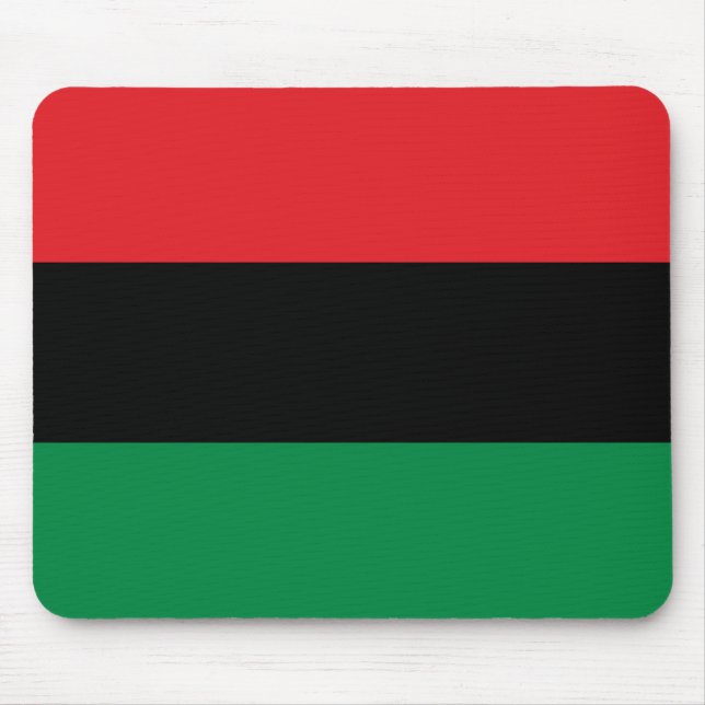Tapis De Souris Drapeau panafricain UNIA (Devant)