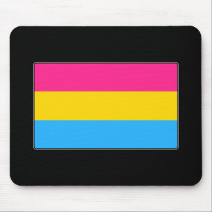 Tapis De Souris Drapeau Pansexual de fierté