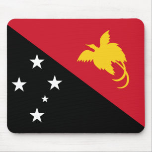 Tapis De Souris Drapeau Papouasie-Nouvelle-Guinée