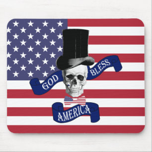 Tapis De Souris Drapeau patriotique américain