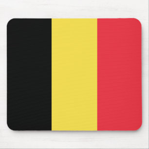 Tapis De Souris Drapeau patriotique belge