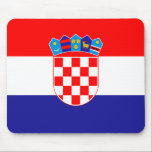Tapis De Souris Drapeau patriotique croate<br><div class="desc">Le drapeau national de la Croatie.</div>