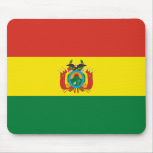 Tapis De Souris Drapeau patriotique de Bolivie