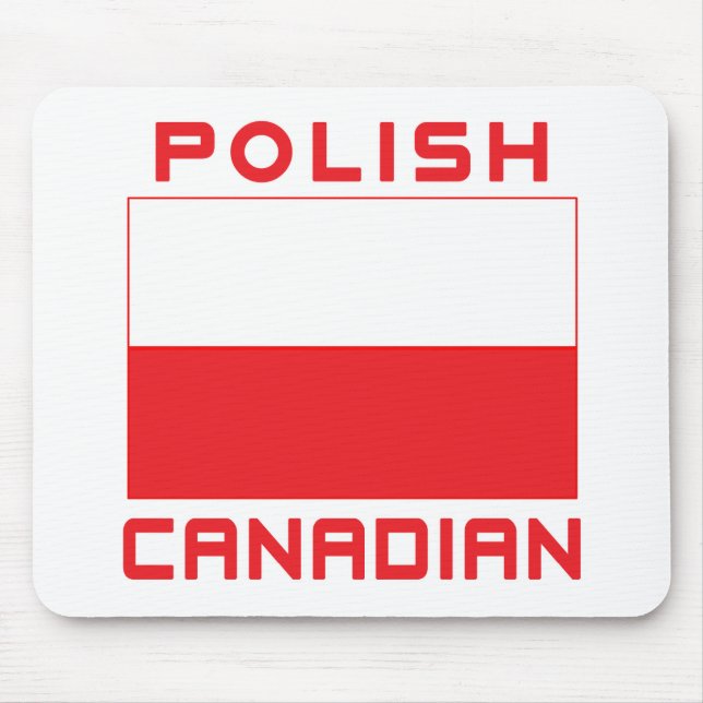 Tapis De Souris Drapeau polonais (Devant)