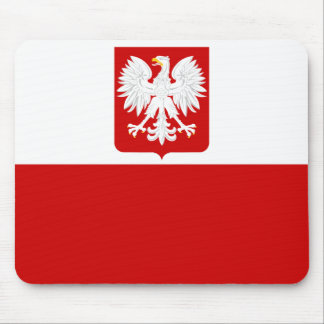 Tapis De Souris Drapeau polonais Mousepad