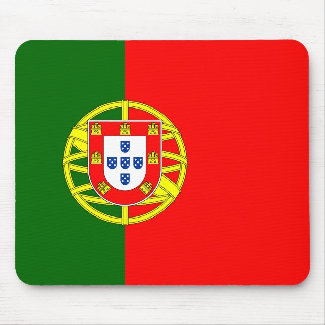 Tapis De Souris Drapeau portugais (Devant)