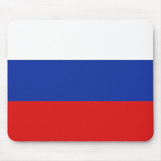 Tapis De Souris Drapeau russe Mousepad (Devant)