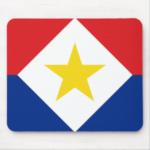 Tapis De Souris Drapeau Saba