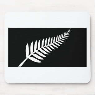 Tapis De Souris Drapeau Silver Fern (Nouvelle-Zélande)