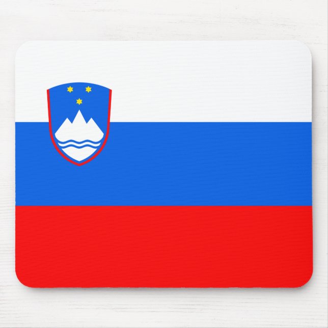 Tapis De Souris Drapeau slovène (Devant)