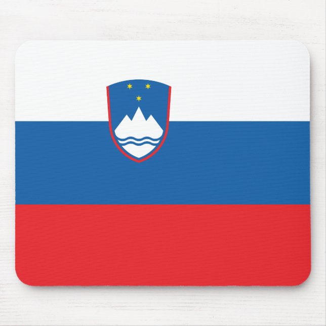 Tapis De Souris Drapeau Slovénie (Devant)