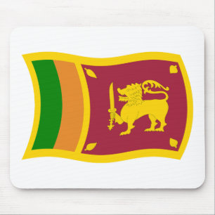 Tapis De Souris Drapeau Sri Lanka Mousepad
