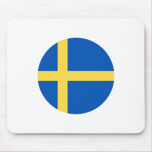 Tapis De Souris Drapeau Suède