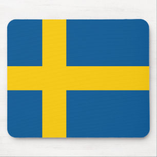 Tapis De Souris Drapeau suédois