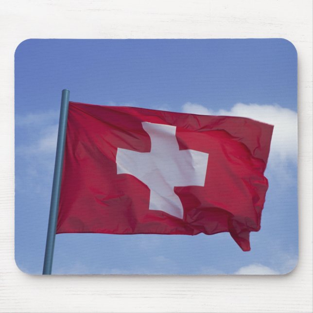 Tapis De Souris Drapeau suisse RF) (Devant)