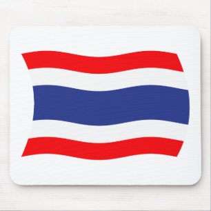Tapis De Souris Drapeau thaïlandais Mousepad