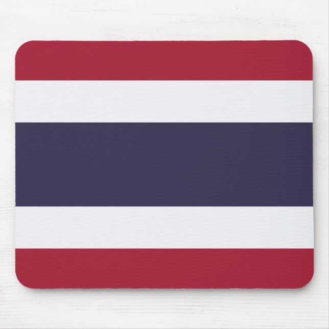 Tapis De Souris Drapeau thaïlandais (Thaïlande) (Devant)