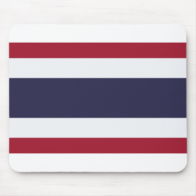 Tapis De Souris Drapeau Thaïlande (Devant)