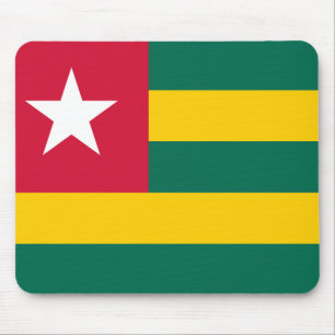 Tapis De Souris Drapeau Togo