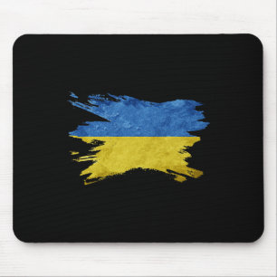 Tapis De Souris Drapeau ukrainien Ukraine vintage drapeau Ukraine