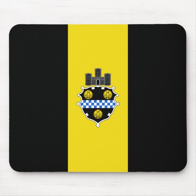 Tapis De Souris Drapeau urbain de Pittsburgh (Pennsylvanie) (Devant)