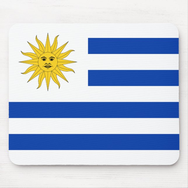 Tapis De Souris Drapeau uruguayen (Devant)