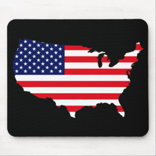 Tapis De Souris Drapeau USA