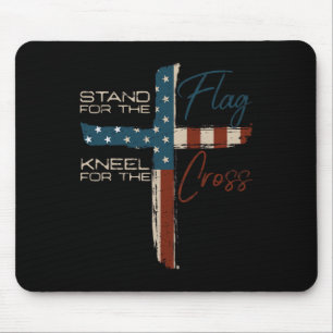 Tapis De Souris Drapeau Usa Citation Religieuse 4 Juillet Foi Chré