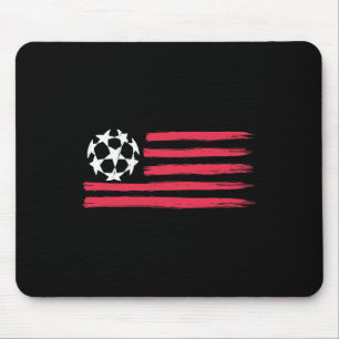Tapis De Souris Drapeau Usa Football Byll Cool Équipement De Futbo