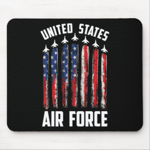 Tapis De Souris Drapeau Usa Patriotique 4 Juillet Hommes États-Uni
