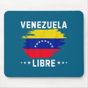 Tapis De Souris Drapeau Vénézuela Libre Vintage 2026 Vénézuela