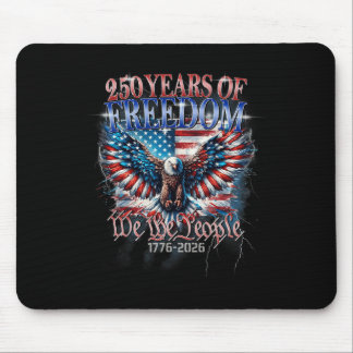 Tapis De Souris Drapeau Vintage 250 Ans Américain 1776 2026 250e É