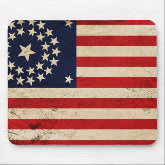 Tapis De Souris Drapeau vintage des syndicats