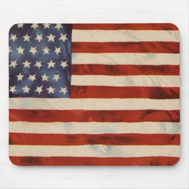 Tapis De Souris Drapeau vintage - Mousepad (Devant)