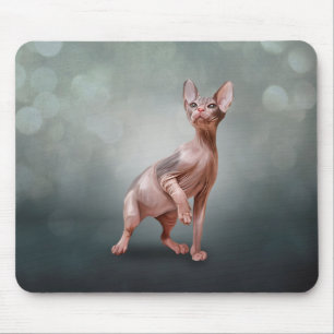 Tapis De Souris Drawing Sphynx kitten