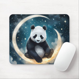 Tapis De Souris Dreaming in Moonlight : La Serenade céleste de Pan