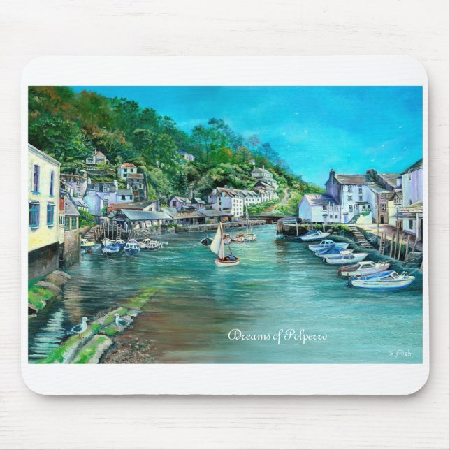 Tapis De Souris Dreams of Polperro Mouse pad (Devant)