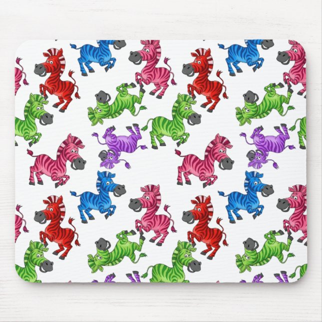 Tapis De Souris Dreamy Zebra World (Devant)