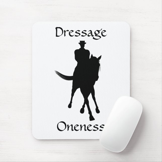 Tapis De Souris Dressage Est Un Seul Cheval Équitation Rider (Avec souris)