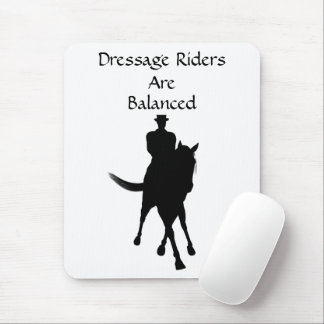 Tapis De Souris Dressage Les Chevaux Sont Équilibrés