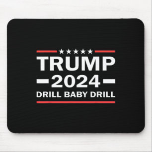 Tapis De Souris Drill pour bébés Donald Trump 2024 Reprendre l'Amé