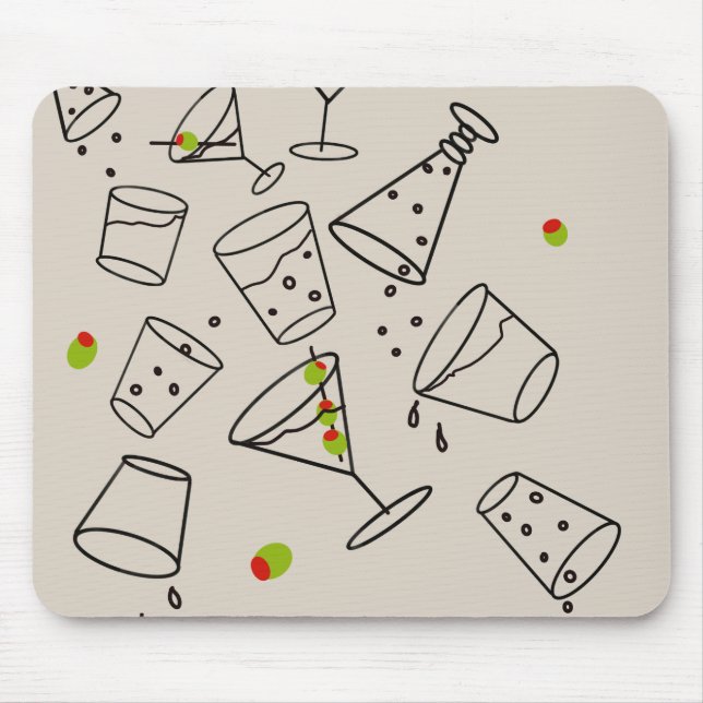 Tapis De Souris Drinks Mouse Pad (Devant)