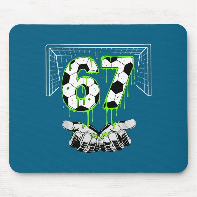 Tapis De Souris Drip Soccer Six Alpha Seven 67 Gen (Devant)