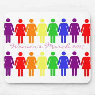 Tapis De Souris droits des femmes 2017 LGBTQIA