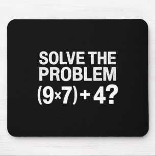 Tapis De Souris Drôle 67 Mème Pemdas Prof de maths Brainrot Élémen