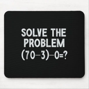 Tapis De Souris Drôle 67 Mème Pemdas Prof de Maths Élémentaire Cer