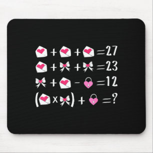 Tapis De Souris Drôle 67 Mème Saint-Valentin Prof de Maths Arc Six